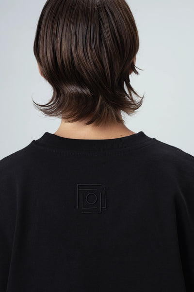 Basic long black palaidinė