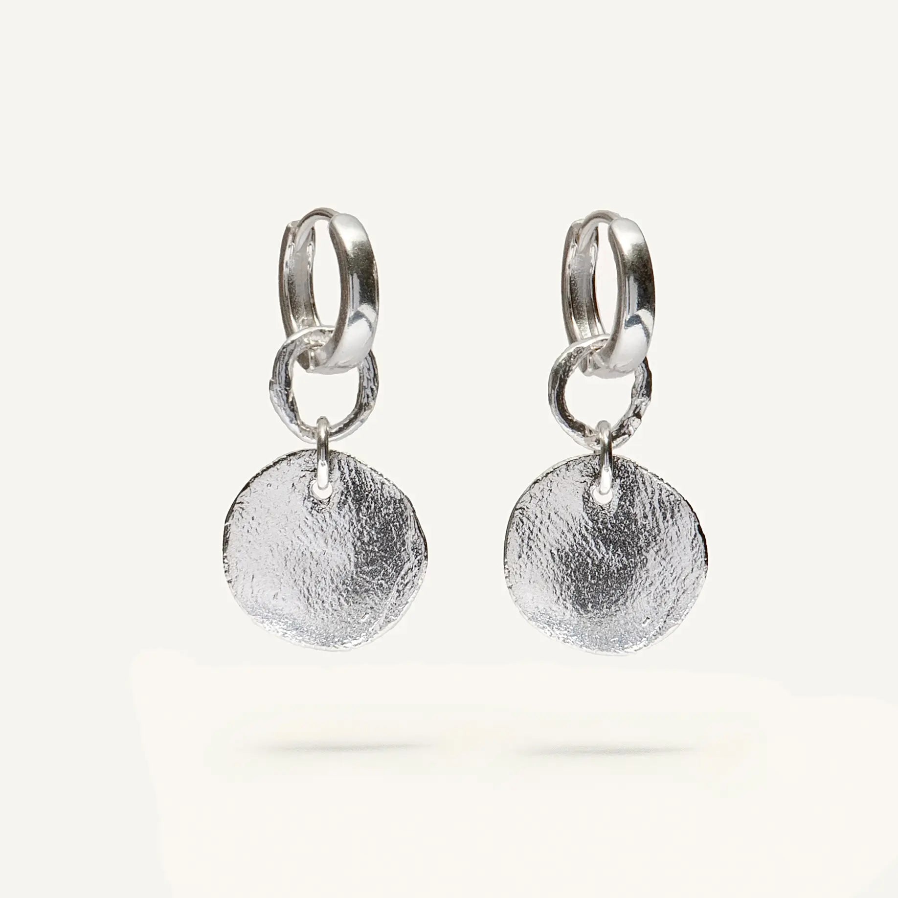 FINGERPRINT silver auskarai
