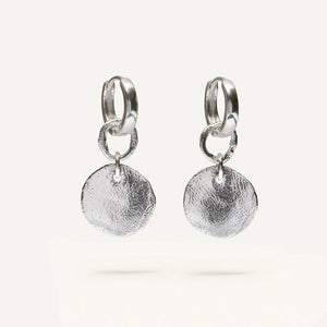 FINGERPRINT silver auskarai