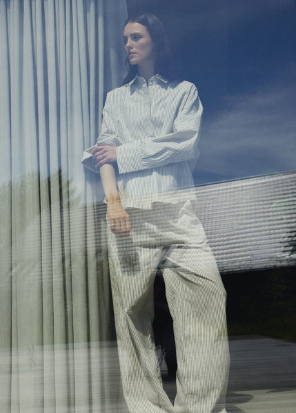 Kelnės MARI long linen