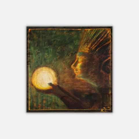 Šilkinė skarelė - Bičiulystė | 53x53