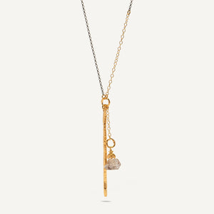 Lucky B e e Herkimer Diamond short kaklo papuošalas