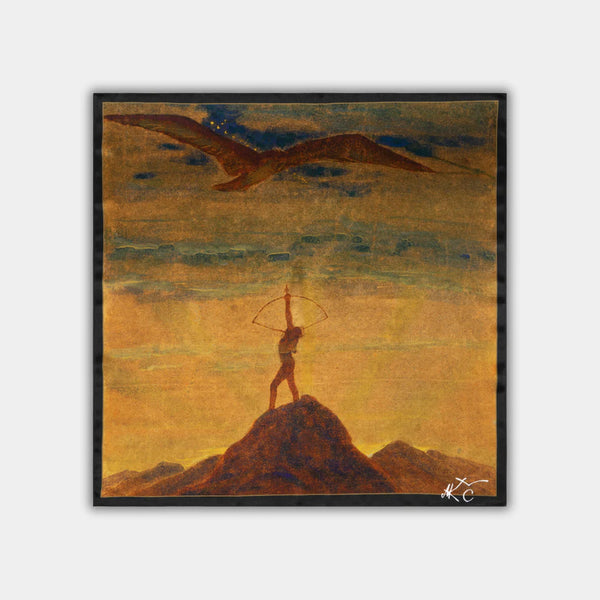 M.K. Čiurlionis - Saulė eina Šaulio ženklu l 68 x 68 cm
