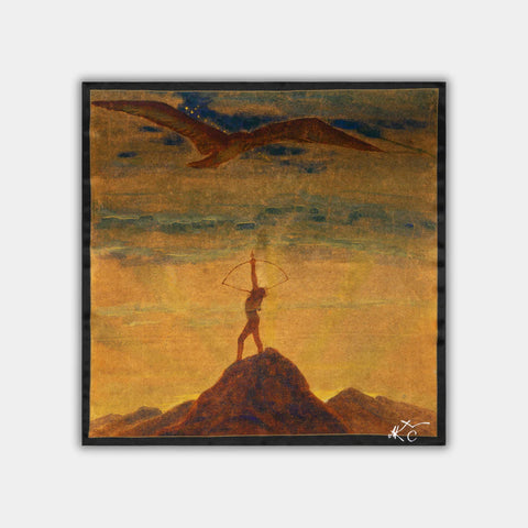 M.K. Čiurlionis - Saulė eina Šaulio ženklu l 68 x 68 cm