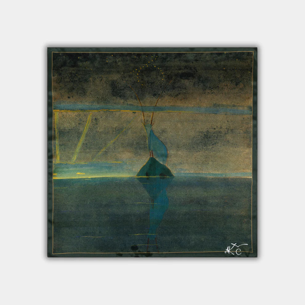 M.K. Čiurlionis - Saulė eina Ožiaragio ženklu l 68 x 68 cm