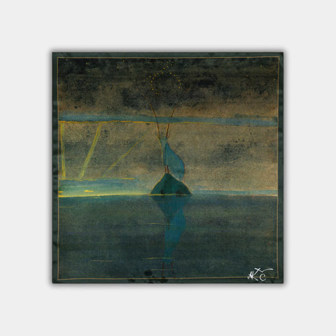 M.K. Čiurlionis - Saulė eina Ožiaragio ženklu l 68 x 68 cm