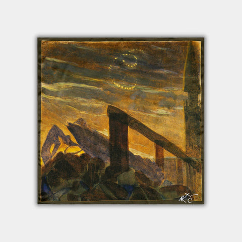 M.K. Čiurlionis - Saulė eina Vėžio ženklu l 68 x 68 cm