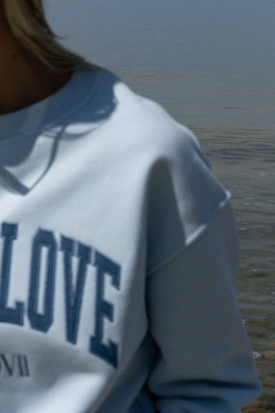 Džemperis SELF LOVE | Mėlyna
