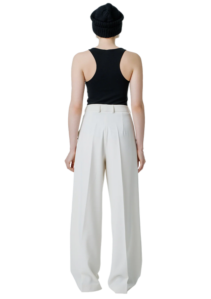Wide-leg kelnės