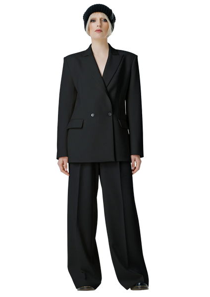 Statement-back švarkas / Black