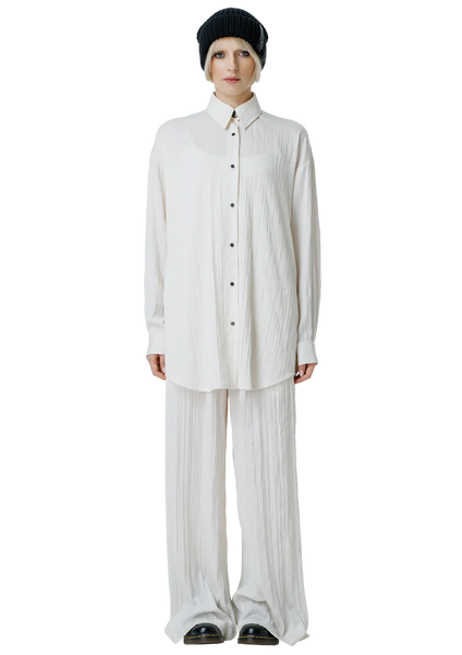Pleated marškiniai