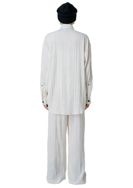 Pleated marškiniai