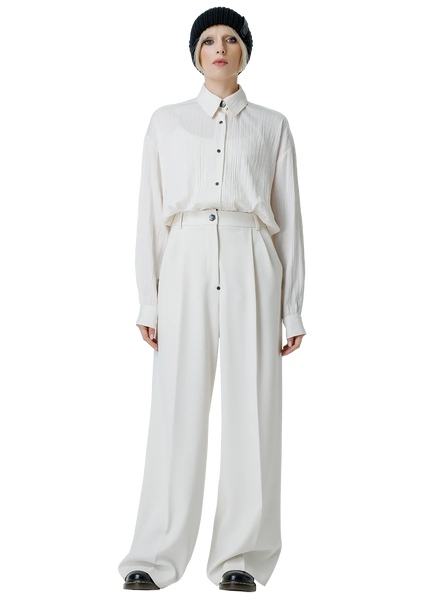 Wide-leg kelnės