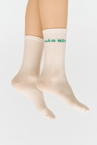 Green logo kojinės