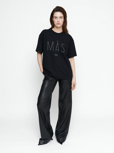 Unisex juodi marškinėliai