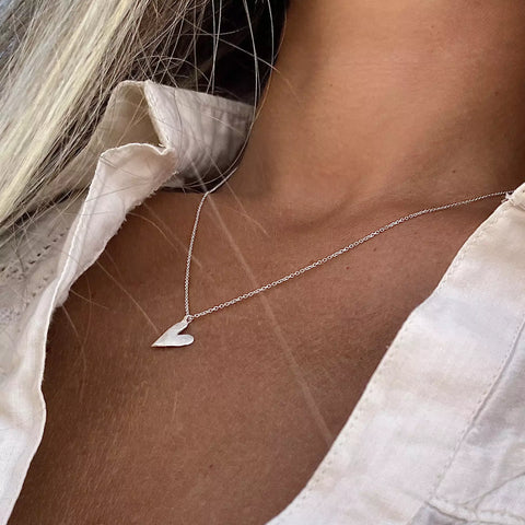 HEART silver kaklo papuošalas
