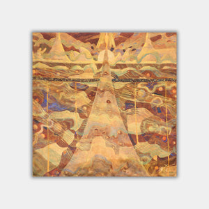 M.K. Čiurlionis - Žvaigždžių sonata l 68 x 68 cm