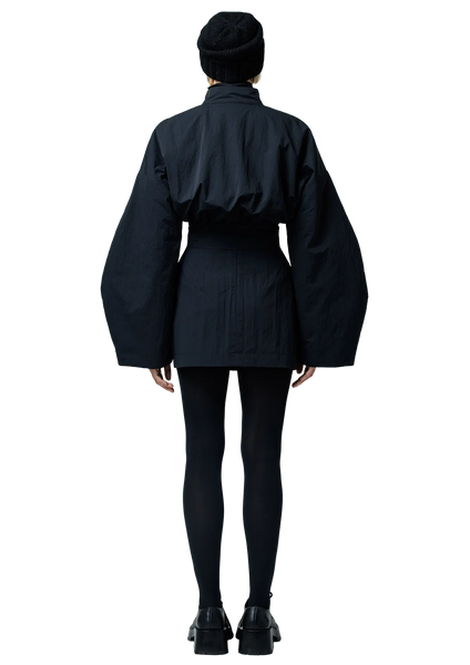 Cropped bomber švarkas