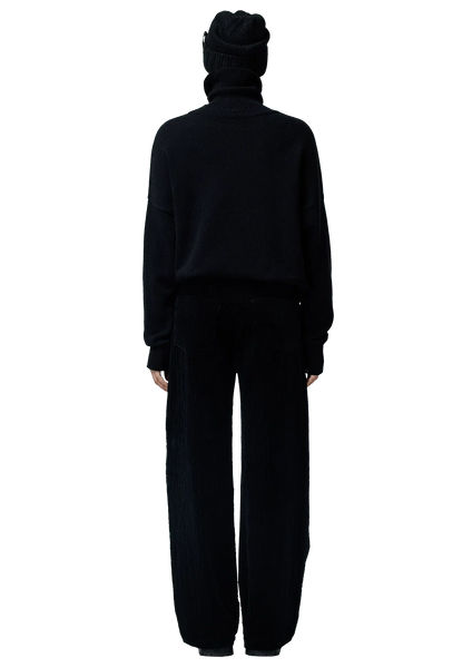Corduroy kelnės (black)