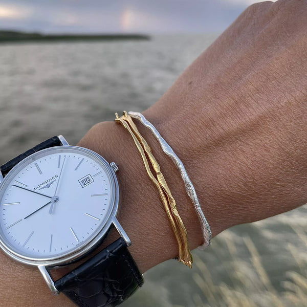 THIK HAND CRAFTED 24K gold plated apyrankė