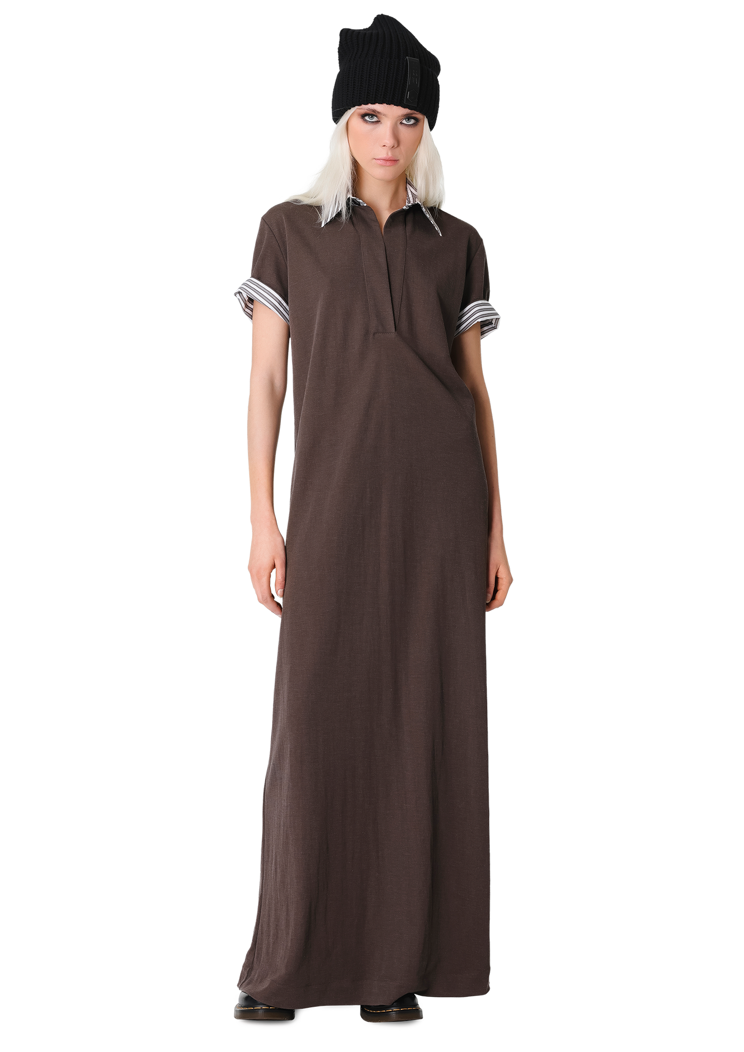 Jersey maxi suknelė