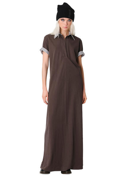 Jersey maxi suknelė
