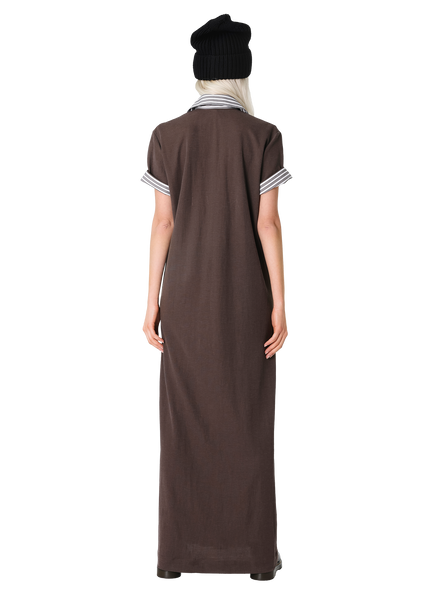 Jersey maxi suknelė