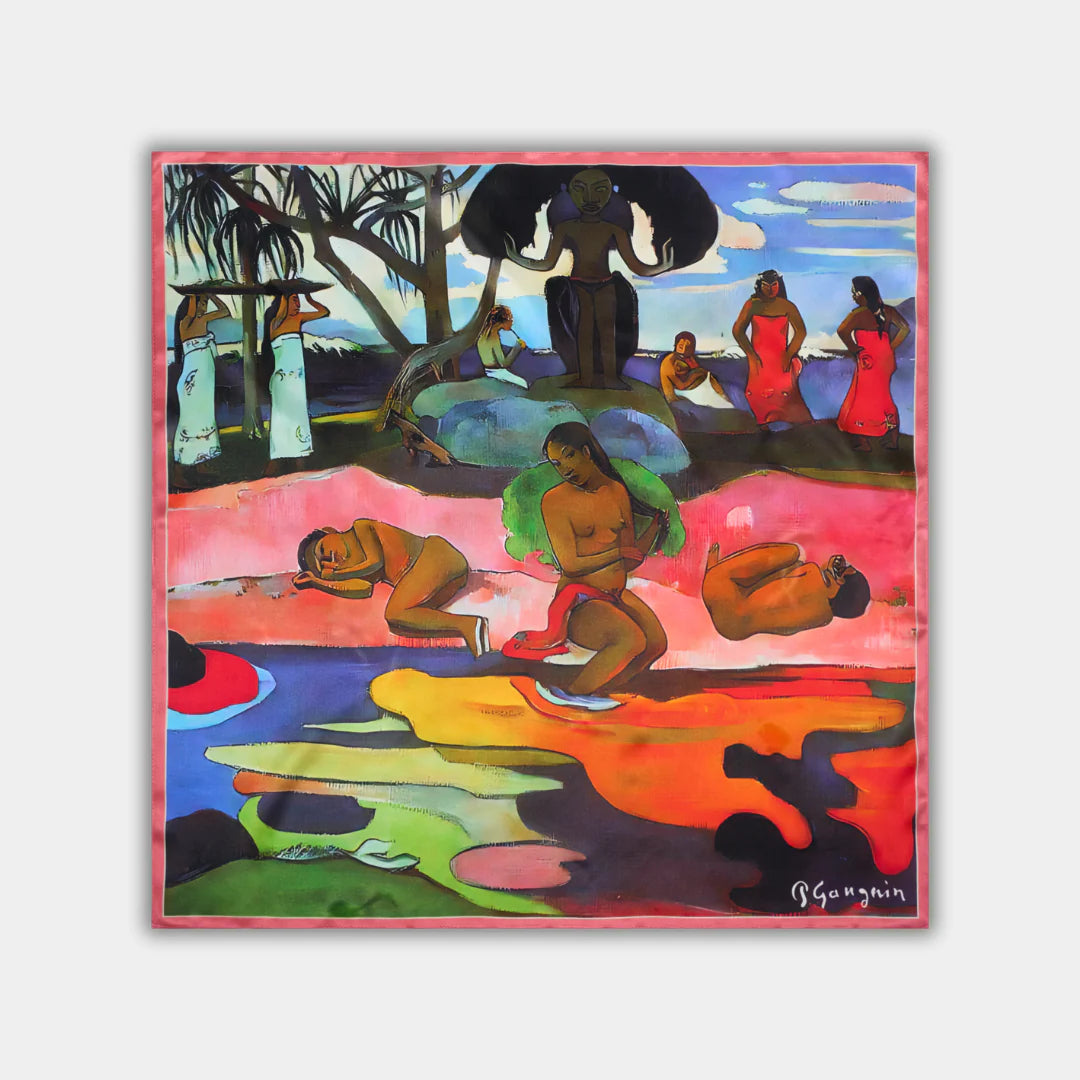 Paul Gaguin - Dievo diena l 68 x 68 cm