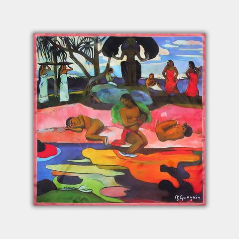 Paul Gaguin - Dievo diena l 68 x 68 cm
