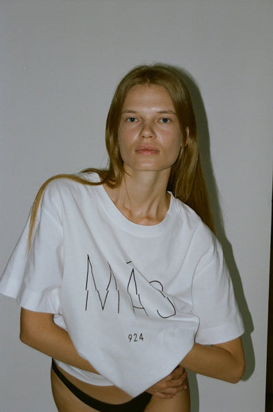 Unisex balti marškinėliai