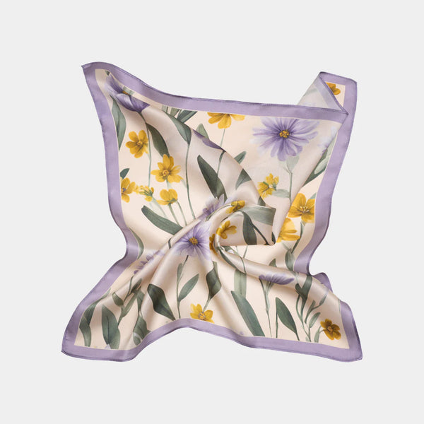 Šilkinė skarelė - Blossom NO.36 l 53 x 53 cm