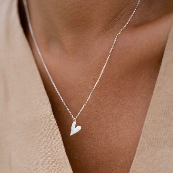 HEART silver kaklo papuošalas