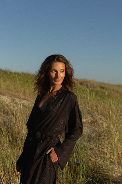 SERENITY kimono | CHOCOLATE