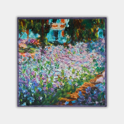 Claude Monet - Dailininko sodas Givernyje l 68 x 68 cm