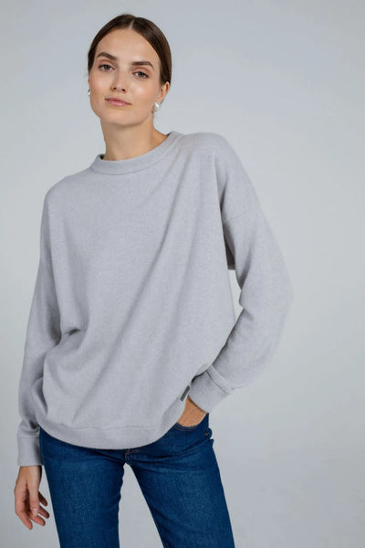 ‘AIMI’ light grey megztinis
