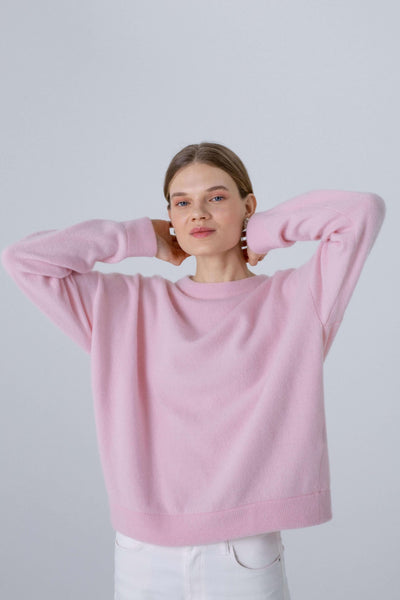 ‘AIMI’ baby pink megztinis
