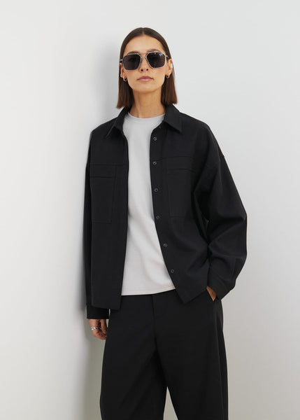 Marškiniai Adriana short – juoda