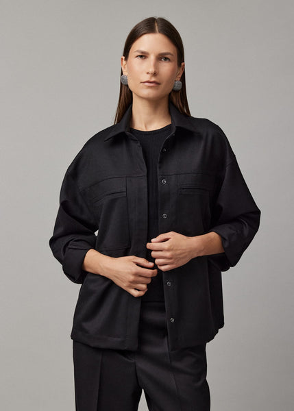 Marškiniai Adriana short – juoda