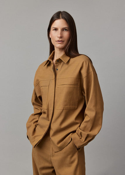 Marškiniai Adriana short – camel