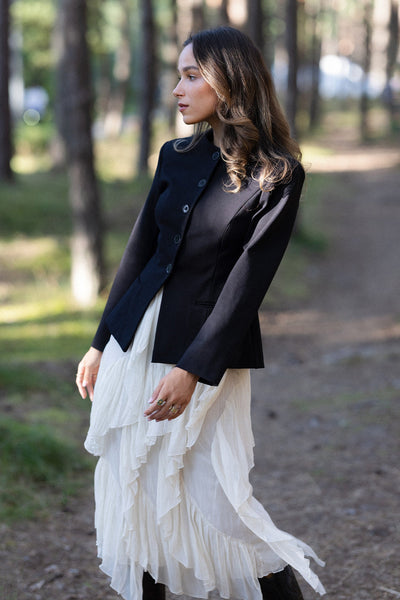 Juodas švarkas Harper