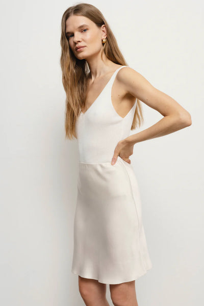 ISABELLE ivory sijonas