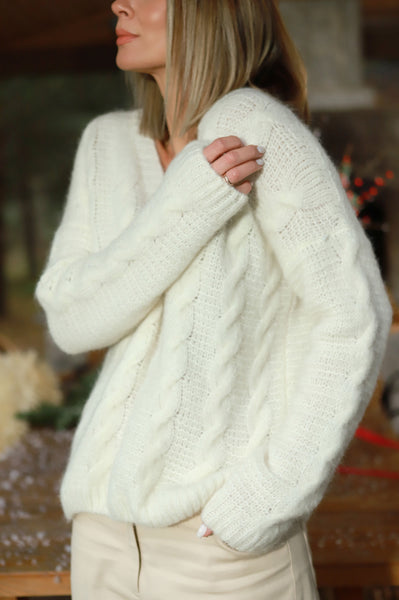 „Candlelight“ alpakos vilnos megztukas