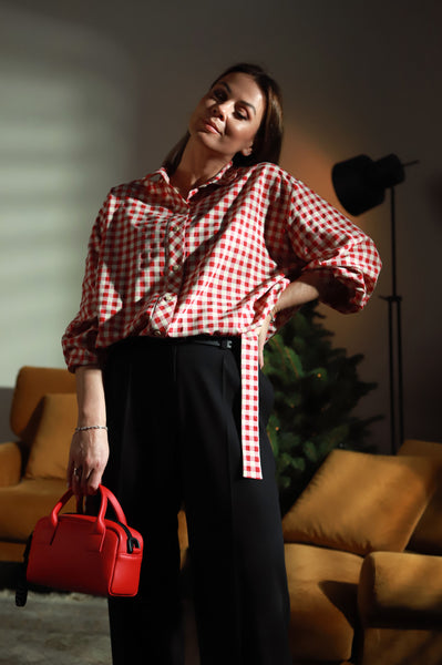 „Candy cane“ marškinių tipo švarkelis