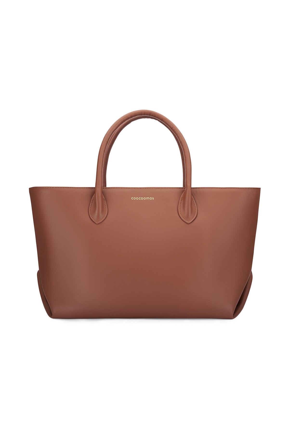 Maxi tote rankinė ruda