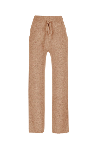 Cosy kašmyro kelnės camel