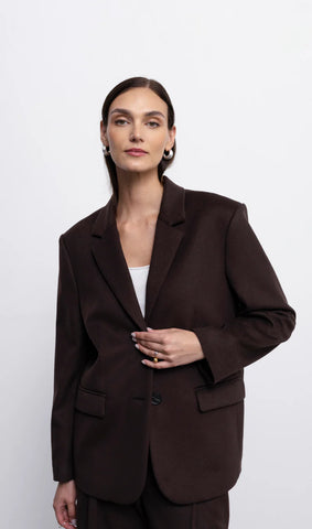 'CELINE' brown švarkas-puspaltis