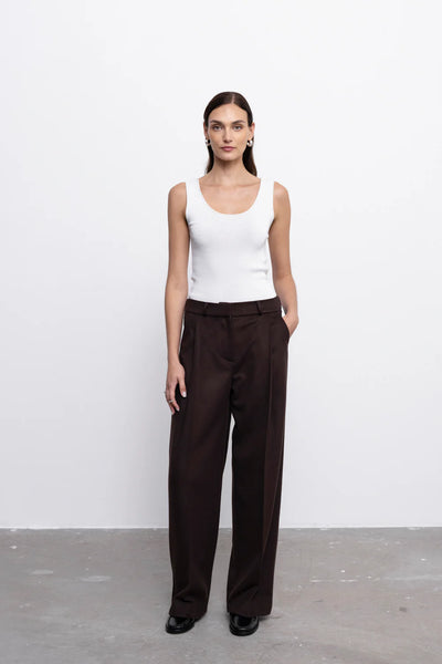 'CELINE' brown kelnės