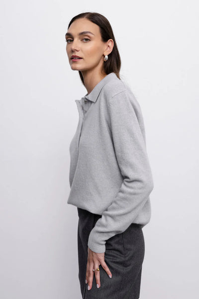 'CHARLOTTE' light grey palaidinė