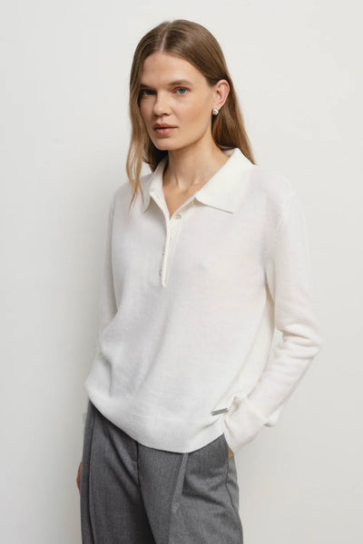 'CHARLOTTE' white palaidinė
