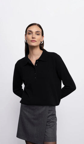 'CHARLOTTE' black palaidinė